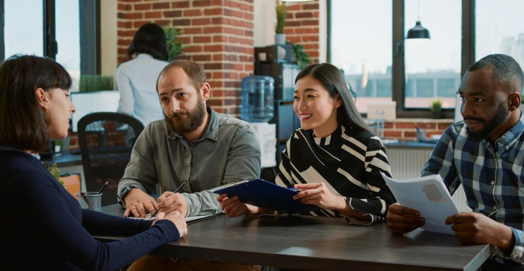 Students engaged in financial planning workshop